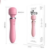  Chày rung Lilo 2 đầu massage kích thích điểm G 10 tần số 