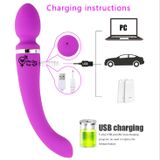  Chày rung massage điểm G cho nữ cực mạnh Yimei sạc USB 