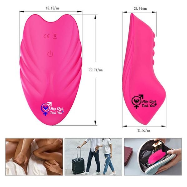  Chip rung quần lót cao cấp điều khiển từ xa cực mạnh 