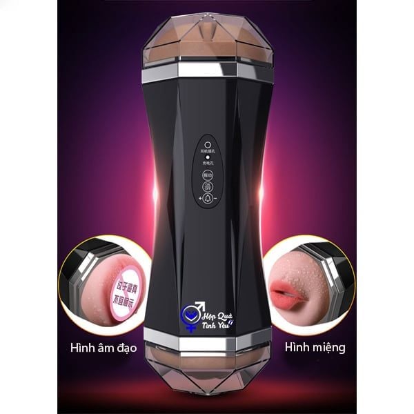  Cốc thủ dâm Snail 2 đầu chính hãng 10 chế độ rung rên 