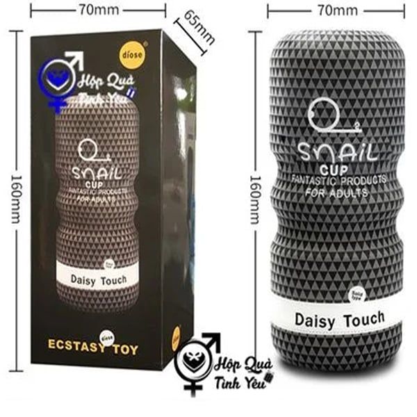  Cốc thủ dâm Snail giá rẻ cho nam tự sướng màu đen 