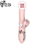  Dương vật giả tự động rung thut xoay lưỡi liếm cao cấp 