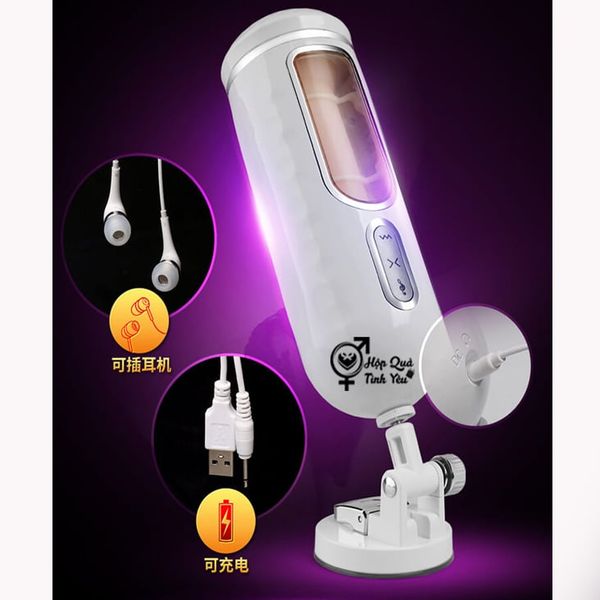  Máy âm đạo giả rung thụt bú mút tự động Dibe chính hãng 