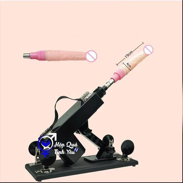  Máy dương vật giả rung thụt tự động cực mạnh Machine Gun 