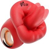  Máy rung lưỡi liếm hoa hồng kích thích điểm G cho nữ 
