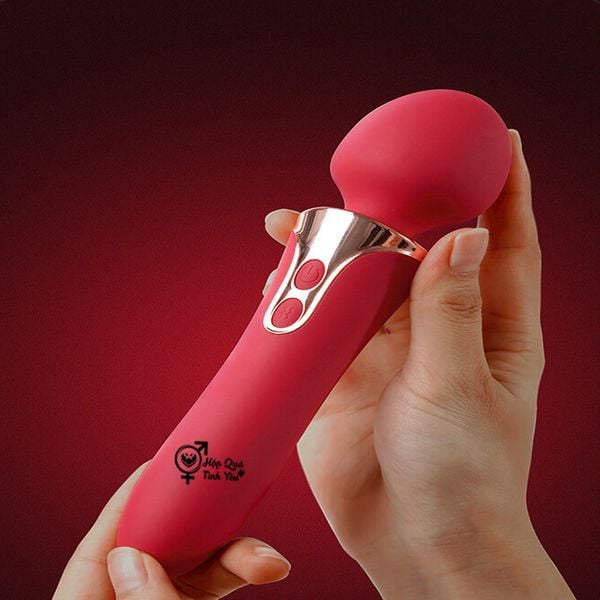  Máy sextoy cao cấp rung 2 đầu tự động tỏa nhiệt 10 tần số 