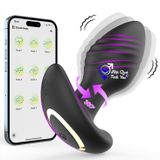  Phích cắm hậu môn silicon điều khiển từ xa bằng app 