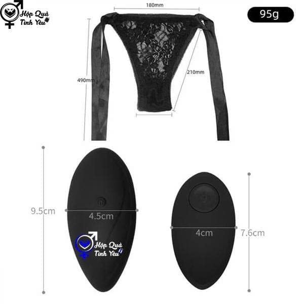  Quần lót chip rung điều khiển từ xa kích thích điểm G 