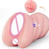  Sextoy âm đạo giả cầm tay 2 đầu và miệng bú mút giá rẻ 