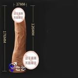  Sextoy dương vật giả silicon có đế hít tường 