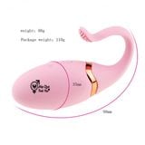  Trứng rung cá voi đuôi rung điểm G điều khiển từ xa 10 chế độ 
