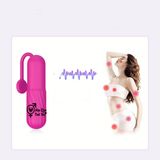  Trứng rung cầm tay silicon mini massager 10 chế độ Vibration 