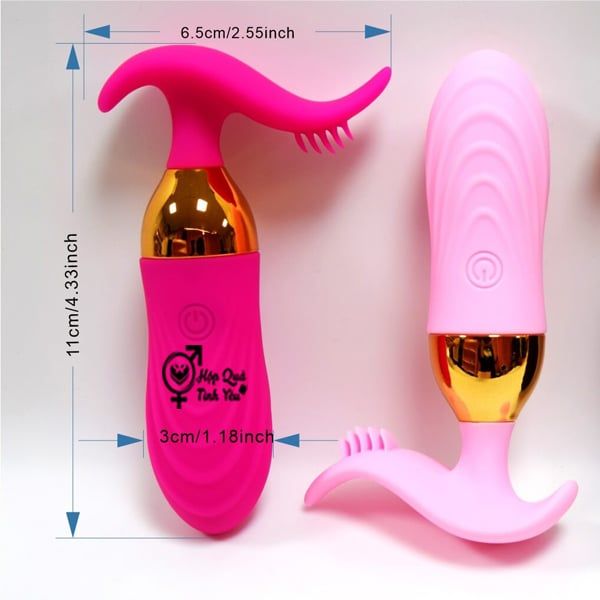  Trứng rung không dây điều khiển qua app 2 đầu Luminos B35 