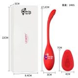  Trứng rung Levett tích điện điều khiển từ xa bằng remote 
