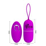  Trứng rung Pretty Love Selkie thủ dâm 12 chế độ điều khiển từ xa 