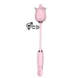  Trứng rung tình yêu 2 đầu rung thụt xoay bi cao cấp 