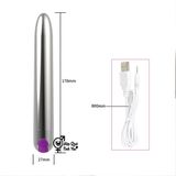  Trứng rung tình yêu inox  size lớn rung 10 chế độ hình viên đạn 