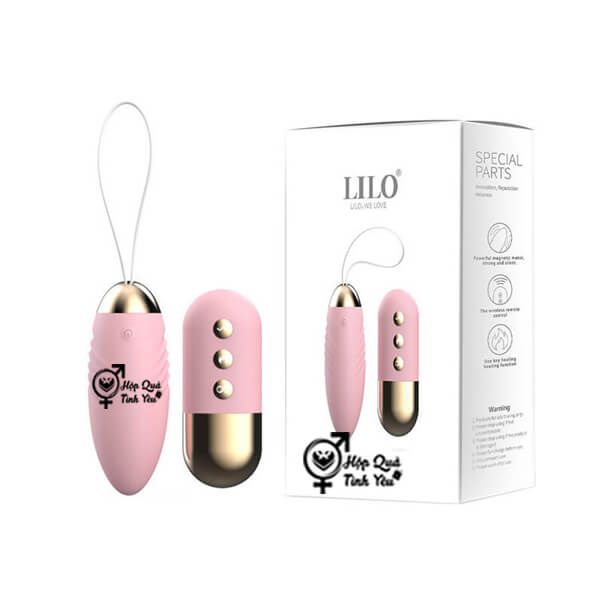  Trứng rung tình yêu Lilo điều khiển từ xa 10 chế độ 