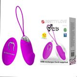  Trứng rung tình yêu Pretty Love 1 đầu chính hãng 12 chế độ 