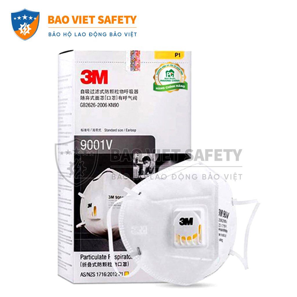 Khẩu trang bảo hộ 3M 9001V