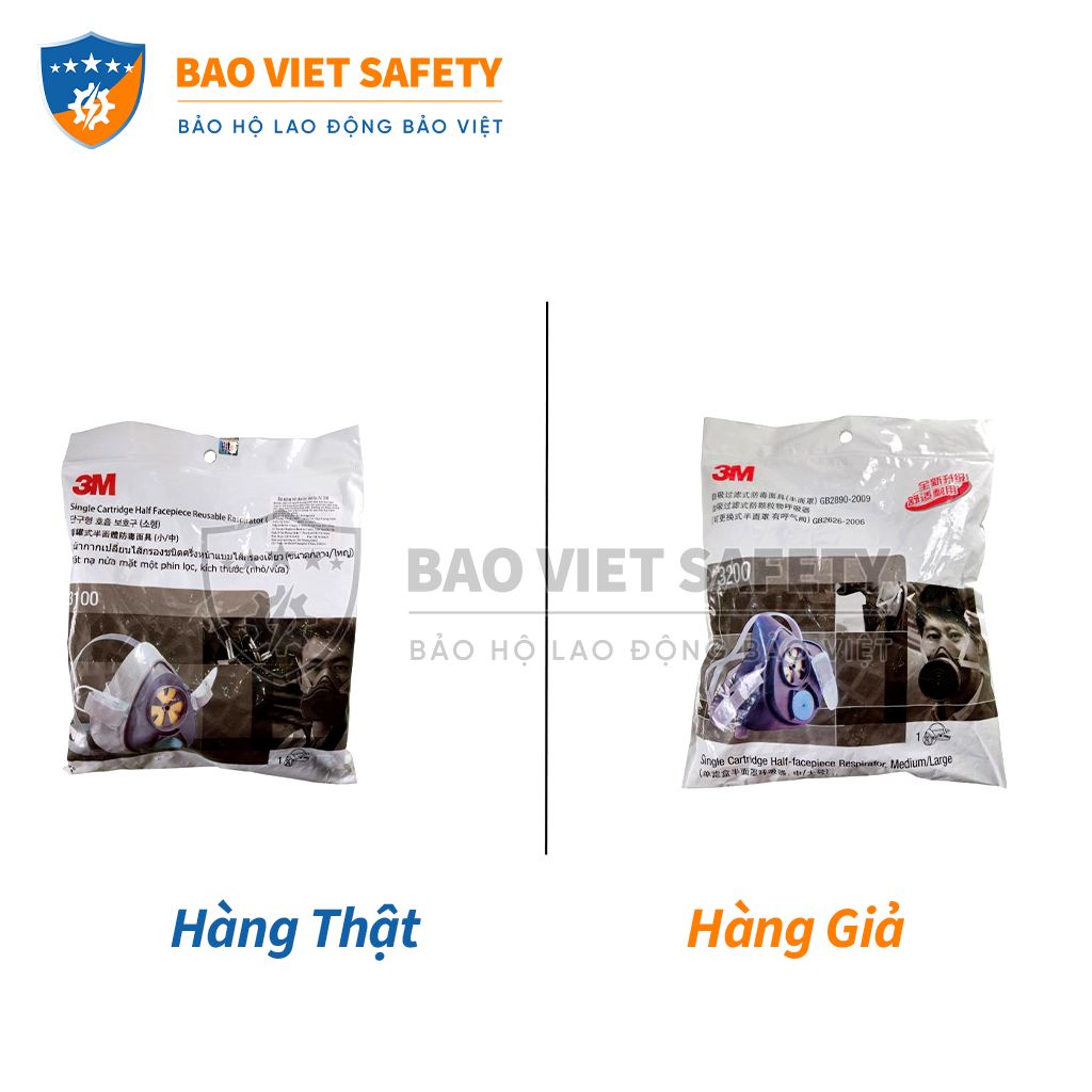 Mặt nạ bảo hộ 3M 3100 - 3200