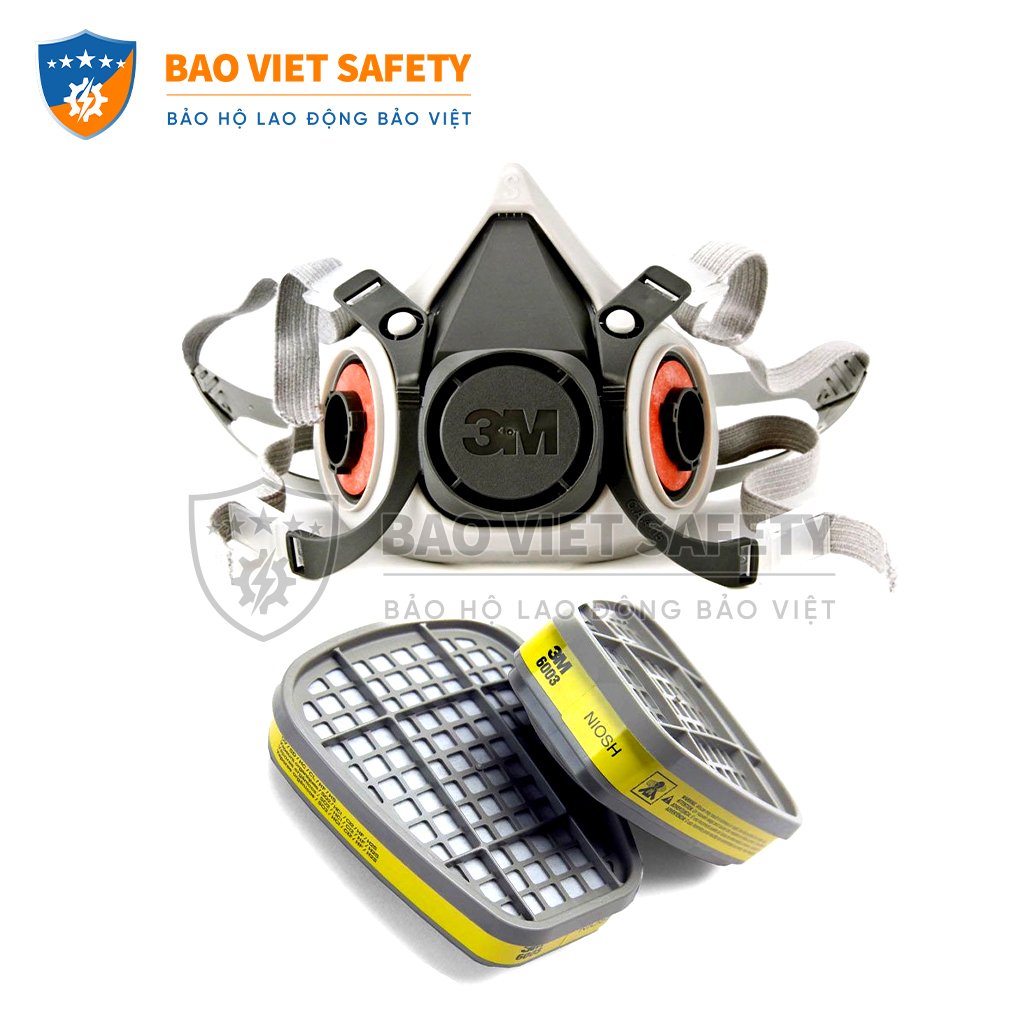 Mặt nạ bảo hộ 3M 6100 - 6200