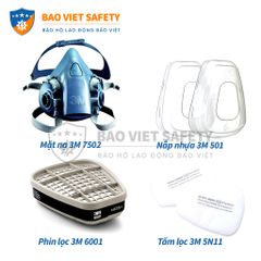 Mặt nạ bảo hộ 3M 7501 - 7502
