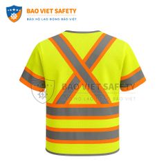 Áo ghile phản quang hiển thị cao No.2