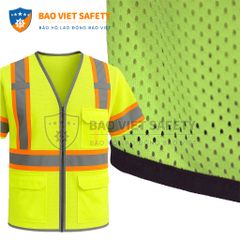 Áo ghile phản quang hiển thị cao No.2