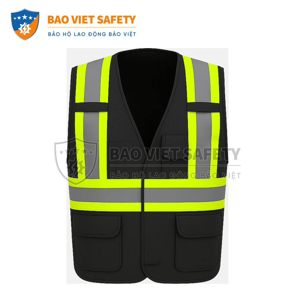 Áo ghile phản quang hiển thị cao No.5