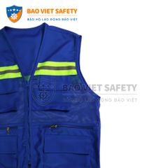 Áo ghile phản quang 6 túi
