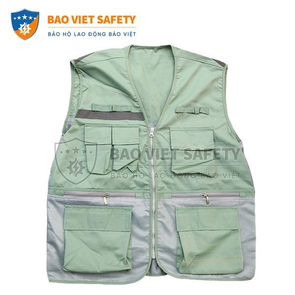 Áo ghile phản quang kỹ sư 04
