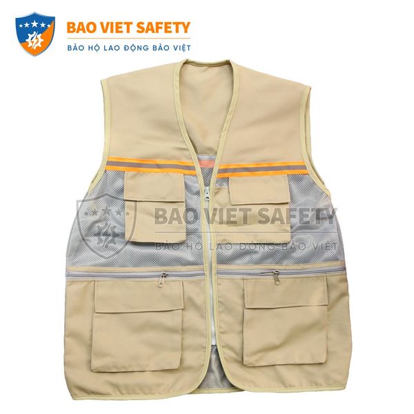 Áo ghile phản quang kỹ sư 05