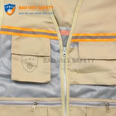 Áo ghile phản quang kỹ sư 05