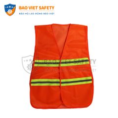 Áo ghile phản quang lưới