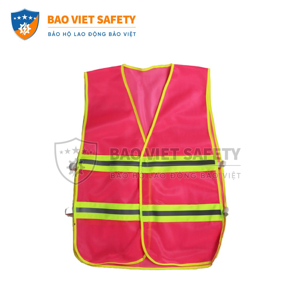 Áo ghile phản quang lưới