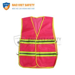 Áo ghile phản quang lưới