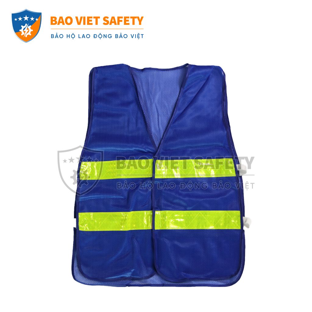 Áo ghile phản quang lưới