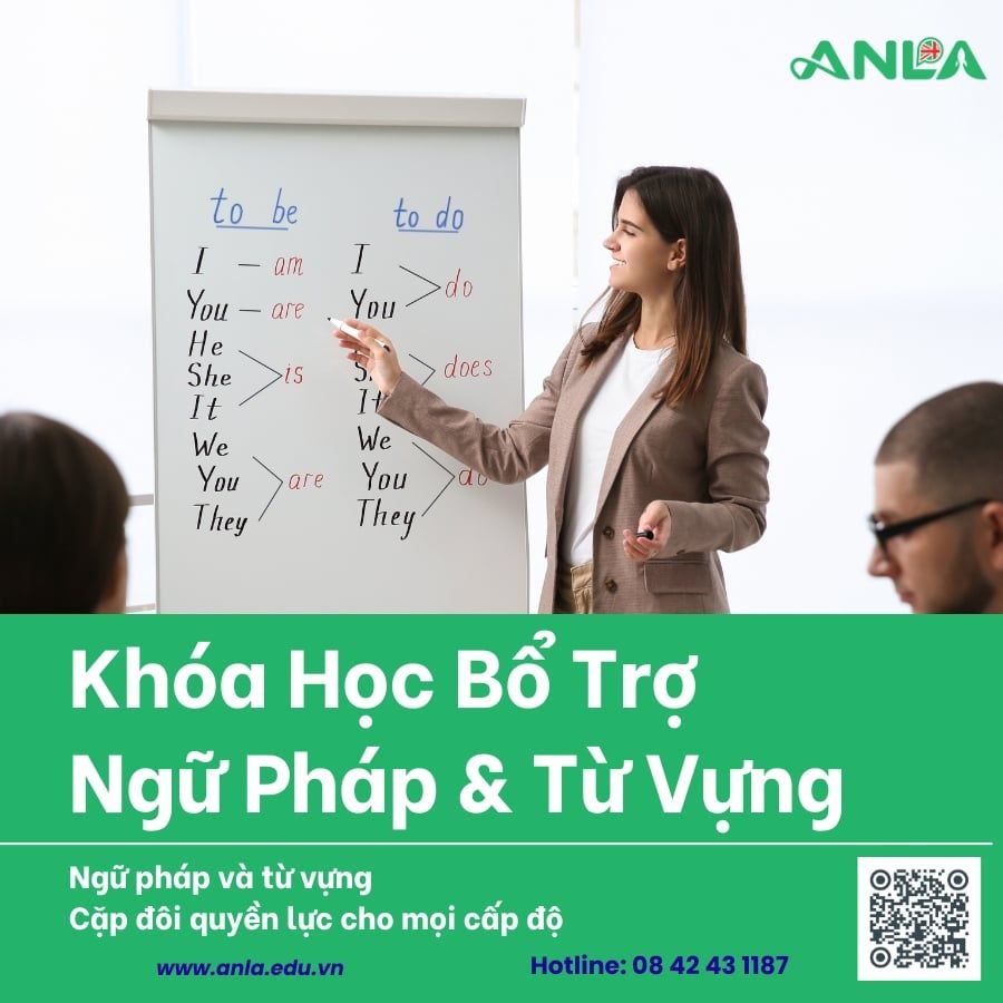  Khóa Học Bổ Trợ Ngữ Pháp & Từ Vựng (Tiểu Học) 