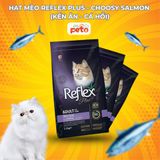 Thức Ăn Hạt Cho Mèo Kén Ăn, Dưỡng Lông, Sỏi Thận REFLEX PLUS Gói 1.5kg Đủ Vị 