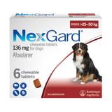  Viên Nhai NexGard Trị Ve, Bọ Chét & Ghẻ Cho Chó 