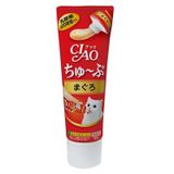  Soup thưởng dinh dưỡng cho Mèo Ciao Tube dạng tuýp 80g 