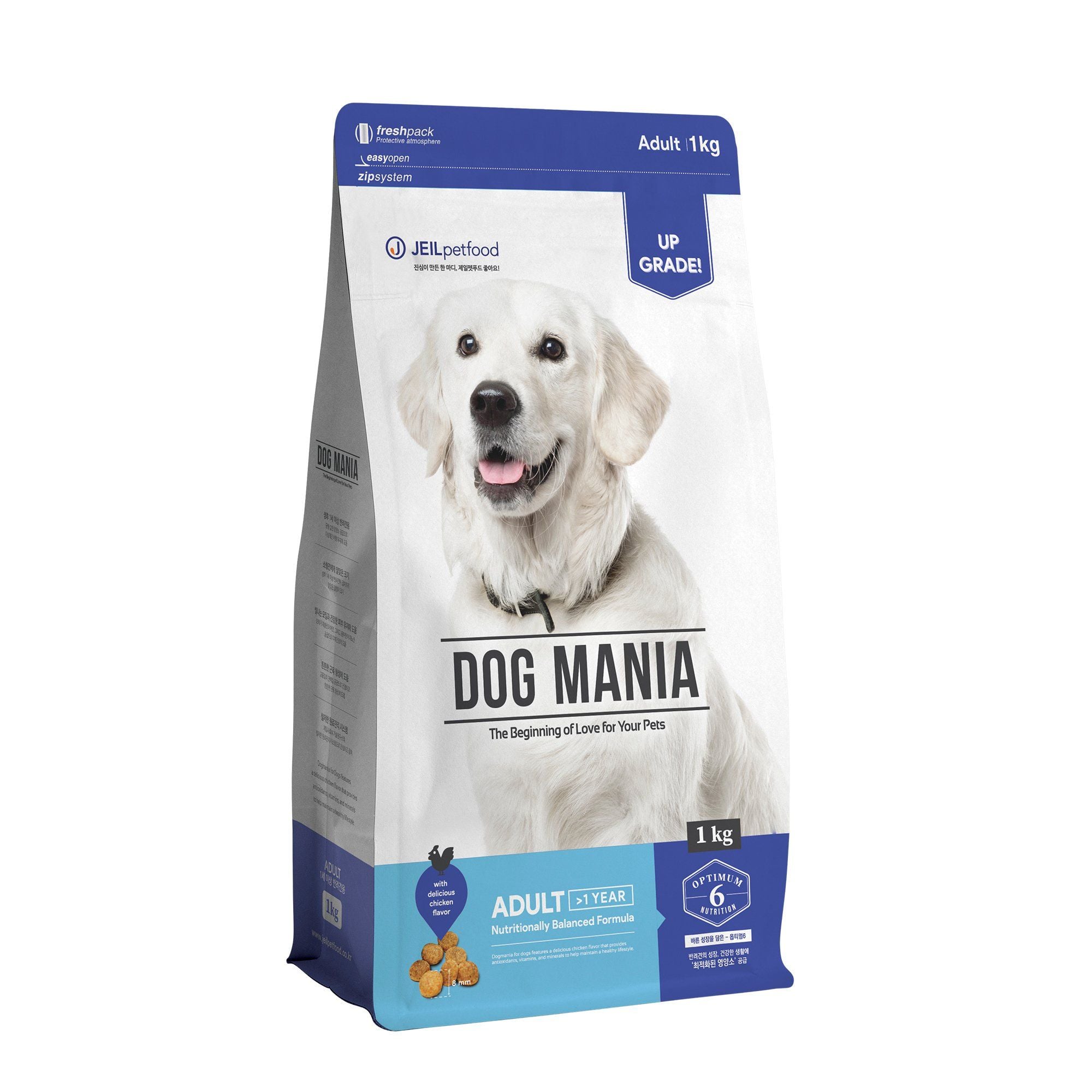  Thức ăn Hạt cho Chó Mọi Lứa Tuổi DOG MANIA túi 1kg 