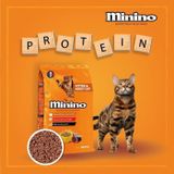  Thức ăn Hạt Minino Tuna 1.3kg Cho Mèo Mọi Lứa Tuổi Vị Cá Ngừ 