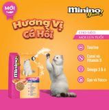  Thức ăn Hạt Minino Yum Cho Mèo Mọi Lứa Tuổi Vị Cá Hồi 