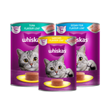 Pate Lon Whiskas vị Cá Cho Mèo Trưởng Thành 400g 