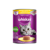  Pate Lon Whiskas vị Cá Cho Mèo Trưởng Thành 400g 