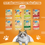  Pate Cho Mèo Snappy Tom Cá Ngừ Mix Trái Cây 70g 
