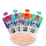  Súp thưởng Wanpy cho Mèo nắp vặn tiện lợi 90g 