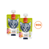  Soup thưởng cho Mèo Wanpy Tasty Meat Paste 90g có nắp vặn tiện lợi 